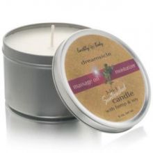 Earthly Body 3-In-1 Suntouched Candle - Massage Oil Moisturizer Dreamsicle 6 oz